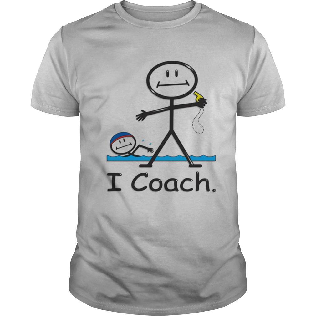 Swimming I Coach shirt