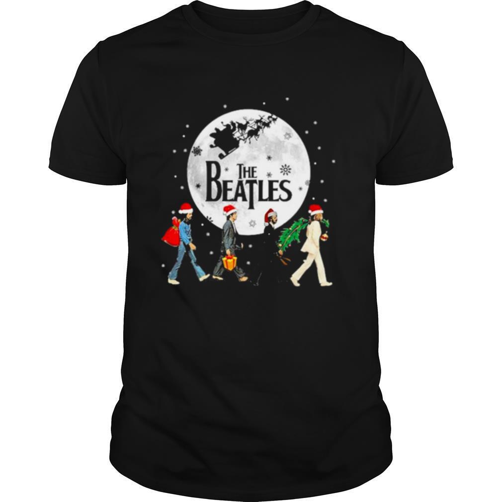 The Beatles Santa hat Christmas 2020 shirt