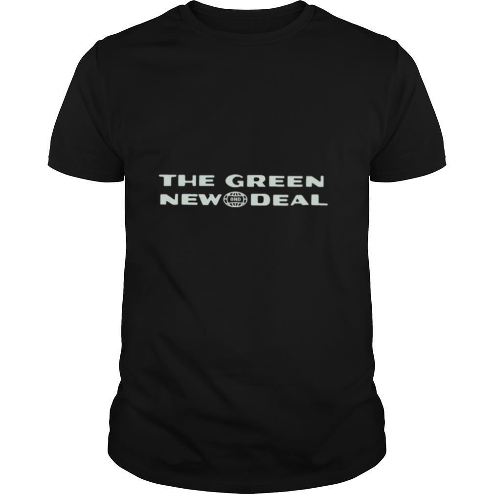 The Green New GND Deal AOC shirt