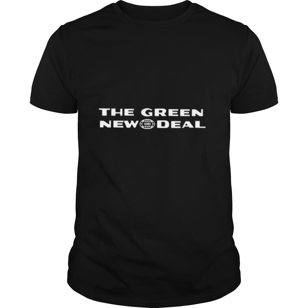 The green new deal aoc shirt