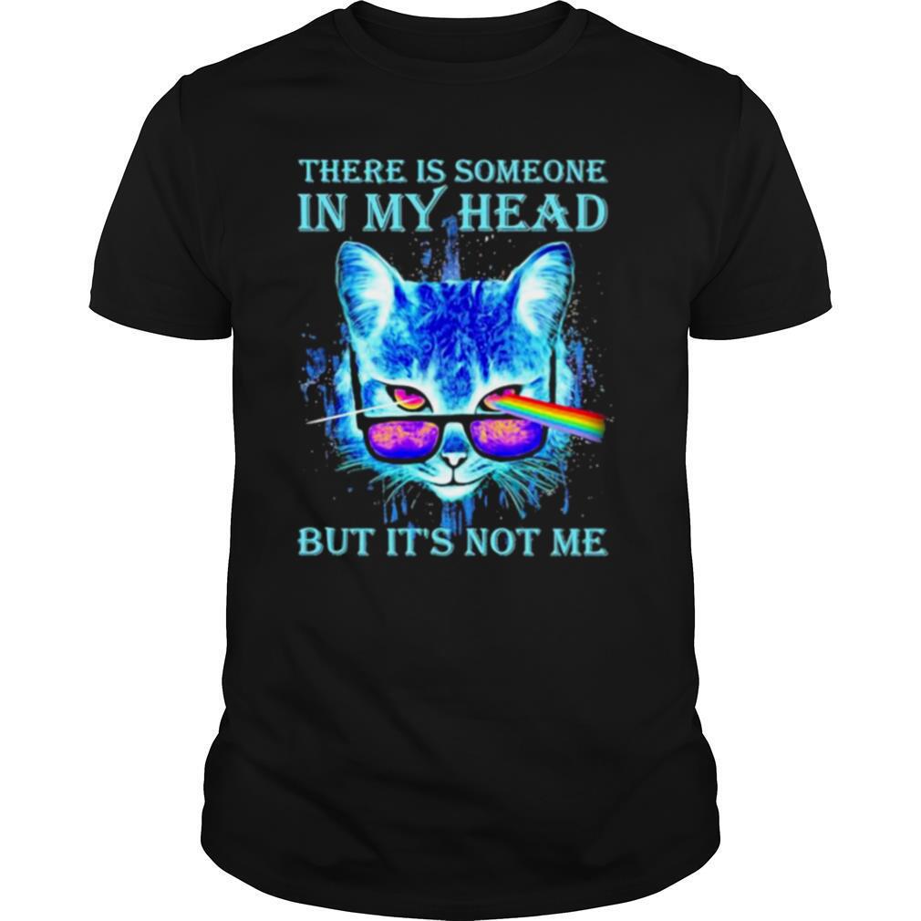 There Is Someone In My Head But It’s Not Me Eye Cat Pink Floyd shirt
