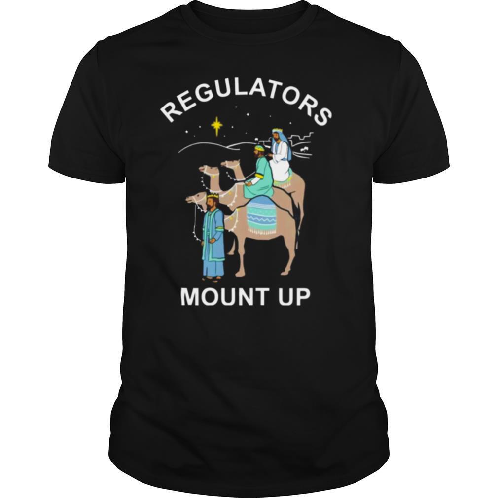 Three king regulators mount up shirt