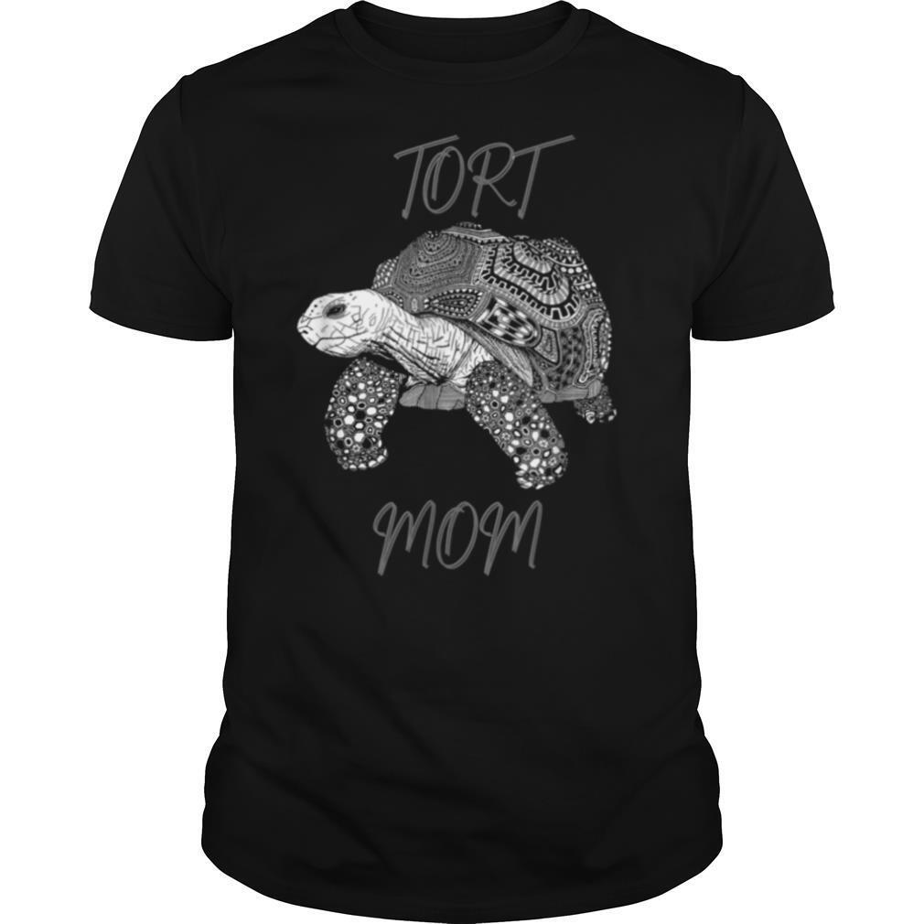 Tort Mom Sulcata African Spurred Tortoise Turtle Shell shirt
