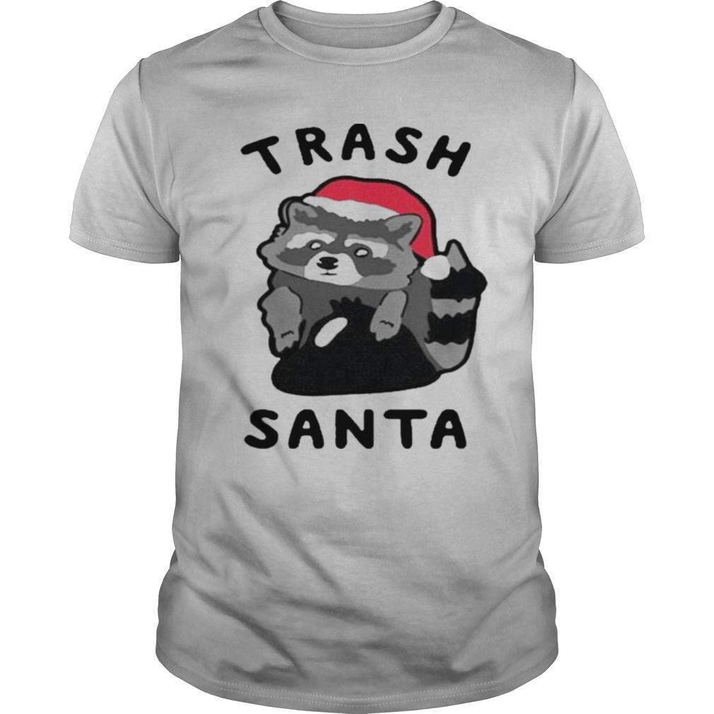 Trash santa merry christmas shirt