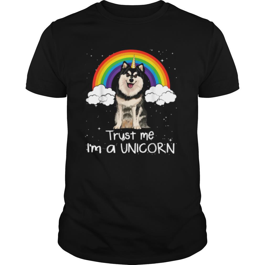 Trust Me Im A Unicorn Dog shirt