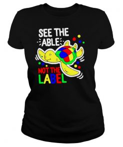 Turtle see the able not the label shirt
