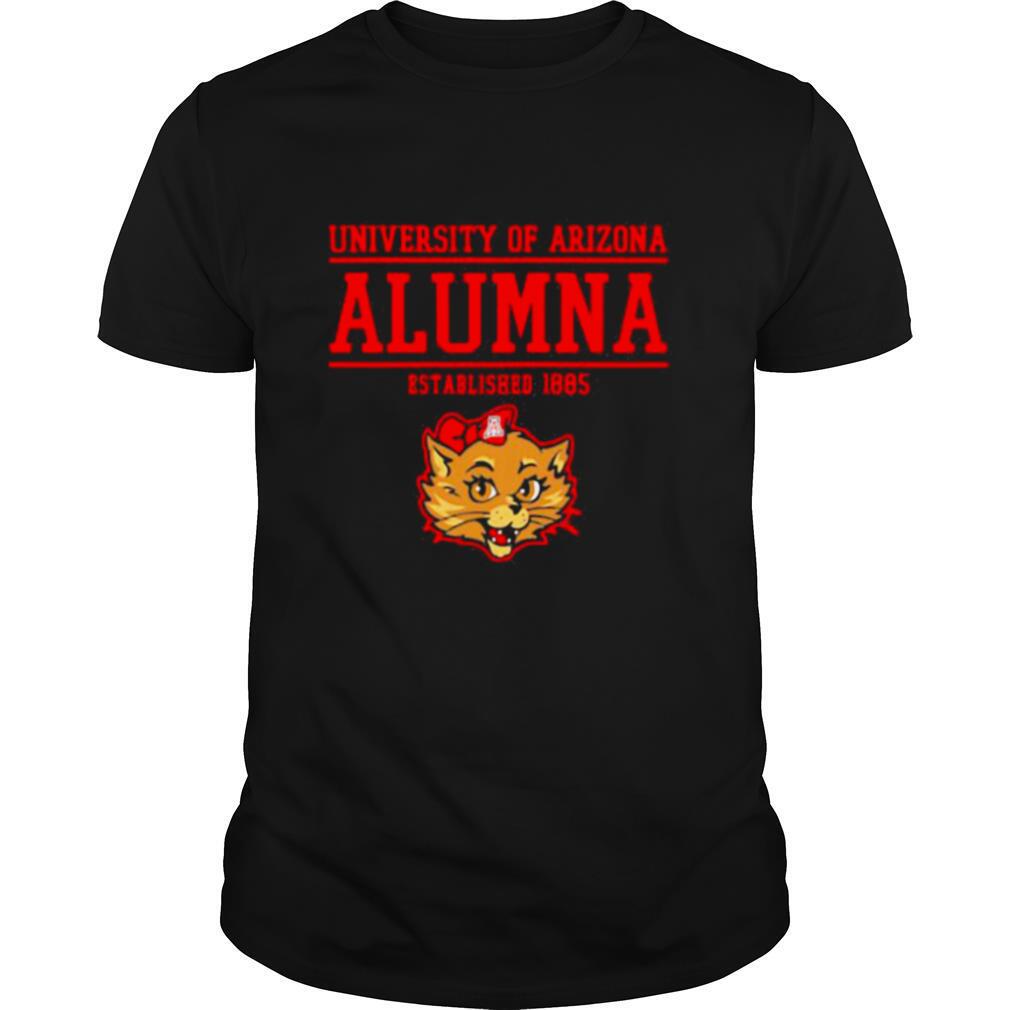 University Of Arizona Alumni Established 1885 Wildcat Red Bow shirt