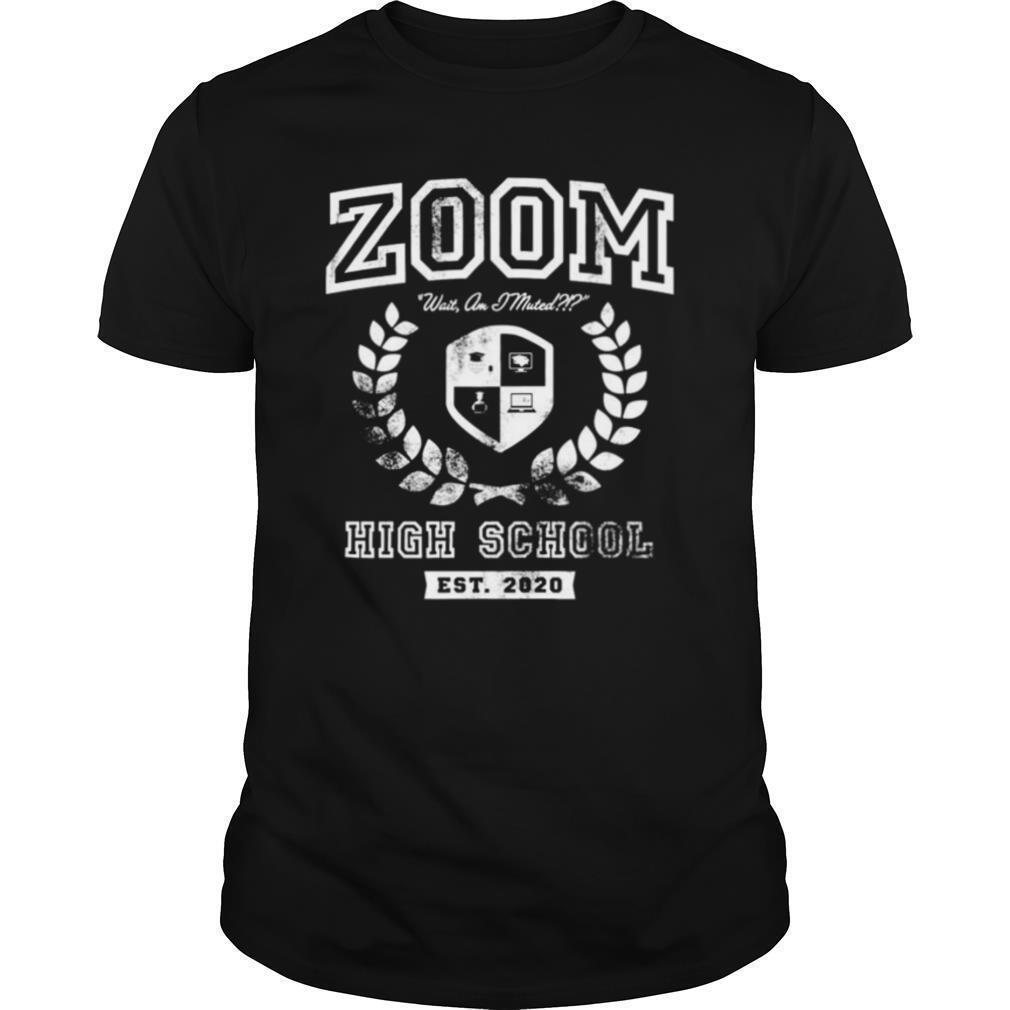 Vintage Zoom High School Distance Learning 2020 shirt
