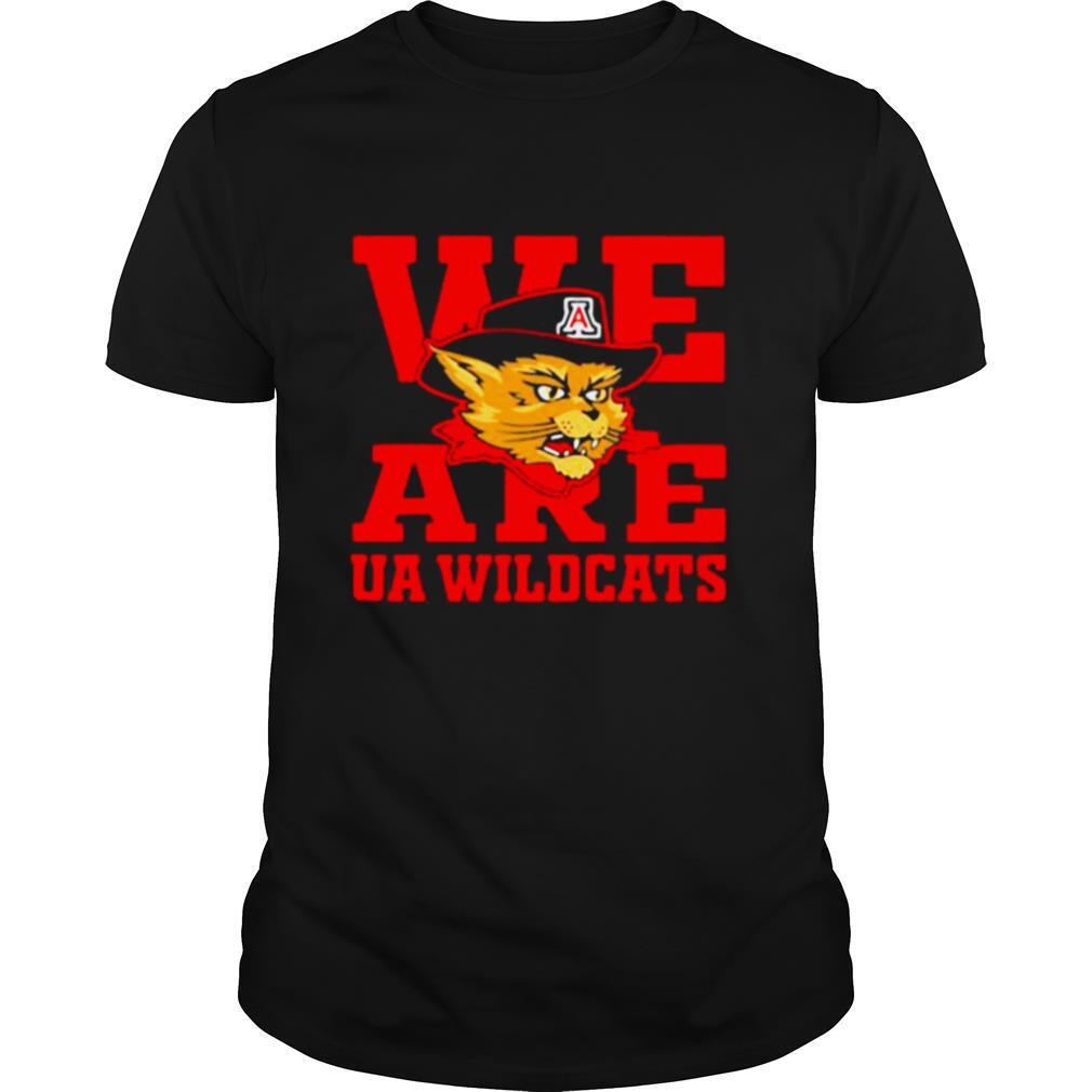 We Are Ua Wildcats Association Hat Black shirt