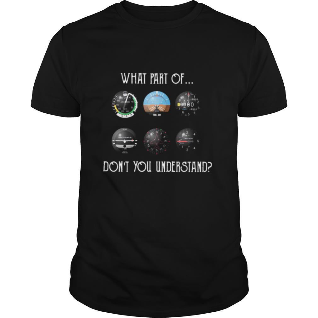What Part Of Don’t You Understand Kilometer Meter shirt