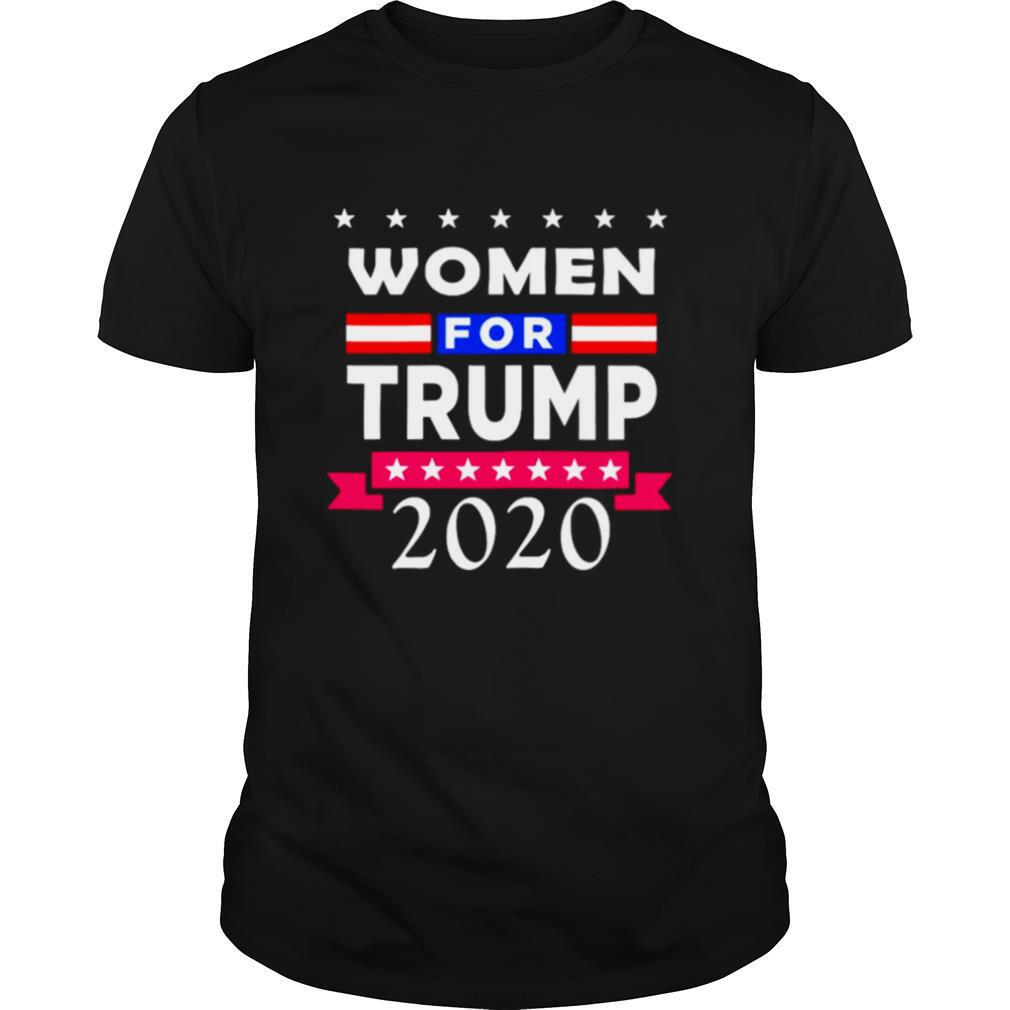 Women’s Yes Im A Trump Girl Women For Trump 2020 Pink shirt