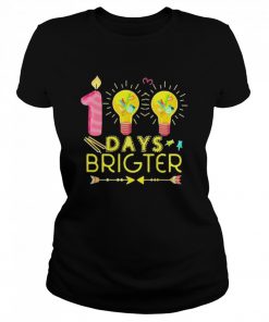 100 days brighter  Classic Women's T-shirt