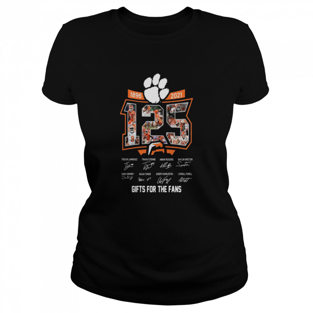 125 years of 1896-2021 gifts for the fans signatures Classic Women's T-shirt