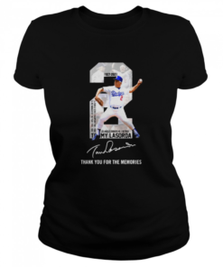 2 Tommy Lasorda 1936 2021 Los Angeles Dodgers Thank You For The Memories Signature  Classic Women's T-shirt