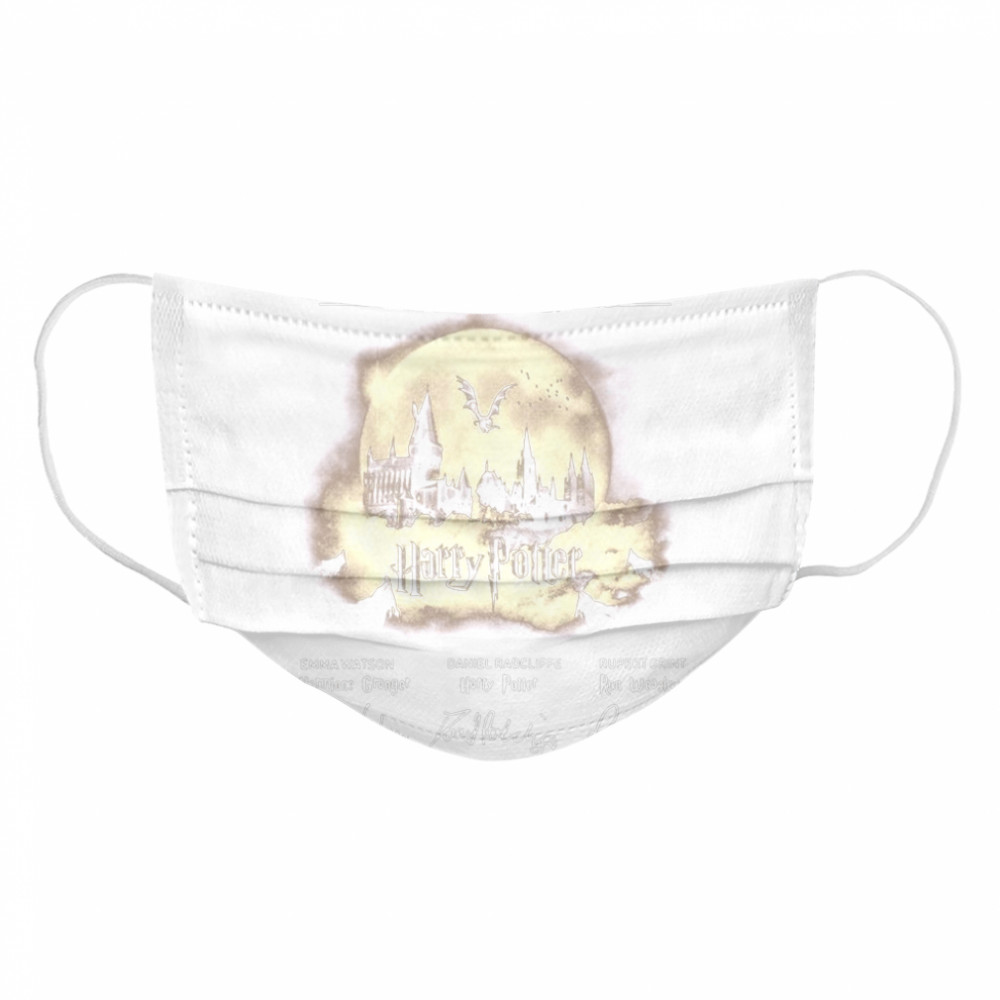 20 Years 2001 2021 Harry Potter Signatures Thank You For The Memories  Cloth Face Mask