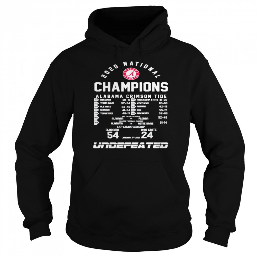 2020 national champions alabama crimson tide 2021 Unisex Hoodie