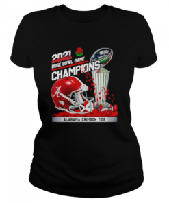 2021 Rose Bowl Game Champions Alabama Crimson Tide  Classic Women's T-shirt