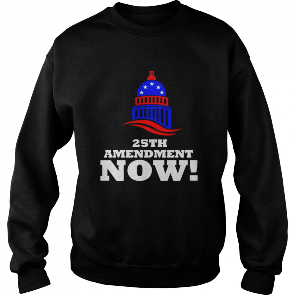 25th Amendment Now Remove Trump from Office 2021 Unisex Sweatshirt