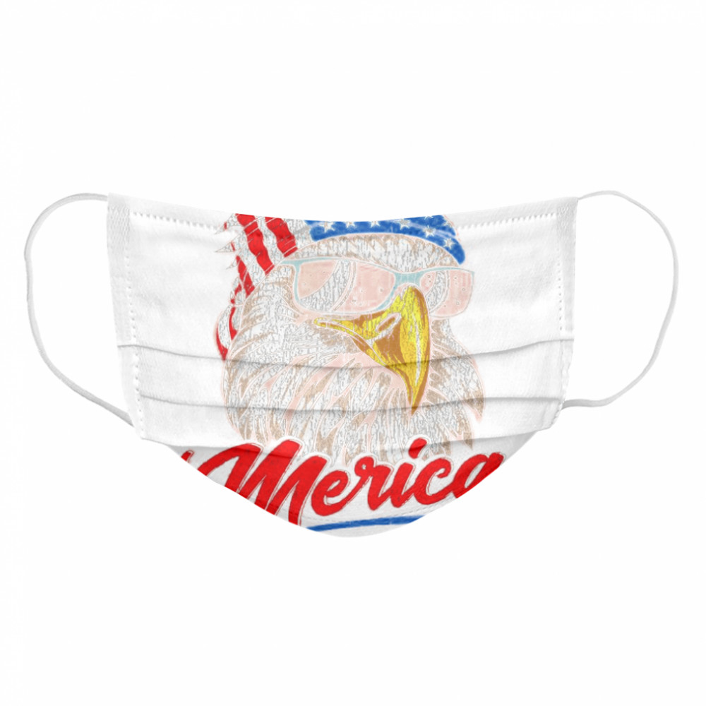 4th Of July Eagle Mullet American Flag merica Cloth Face Mask