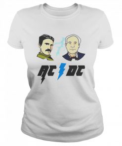 AC – DC – Tesla and Edison  Classic Women's T-shirt