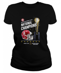 Alabama Crimson Tide 2021 college football playoff National Champions Alabama 52 Ohio State 24  Classic Women's T-shirt