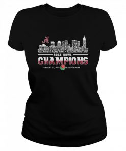 Alabama Crimson Tide rose Champions january  Classic Women's T-shirt