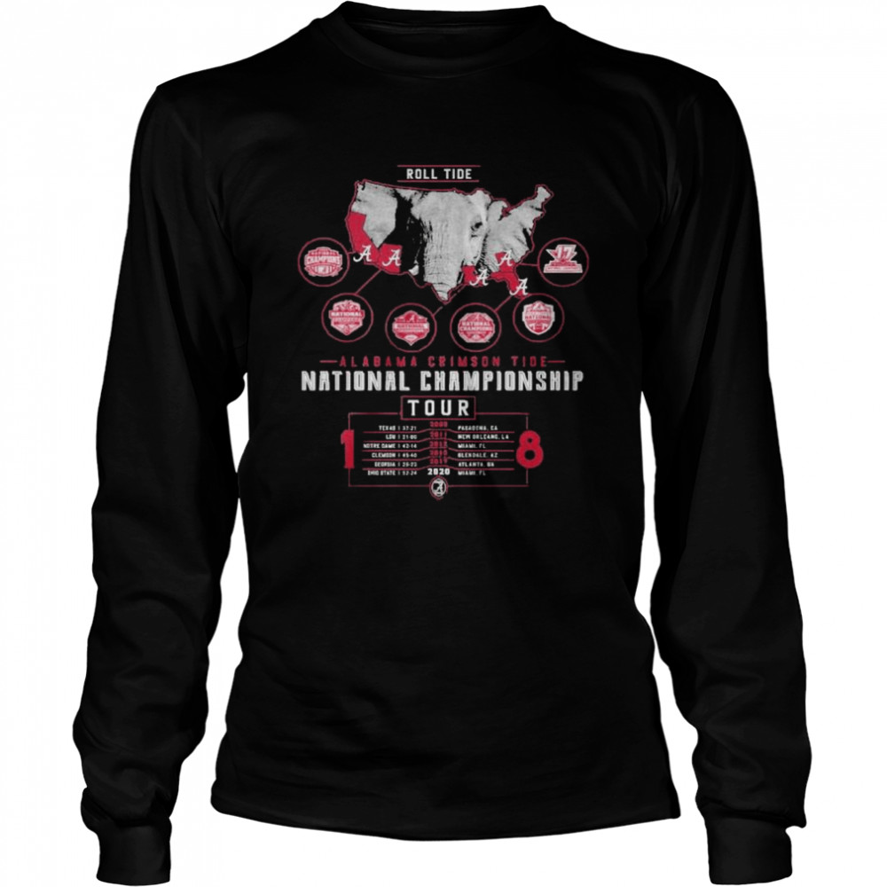 Alabama crimson tide national championship 2021 Long Sleeved T-shirt