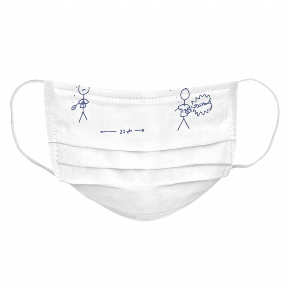 Allen Diggs Touchdown Cloth Face Mask