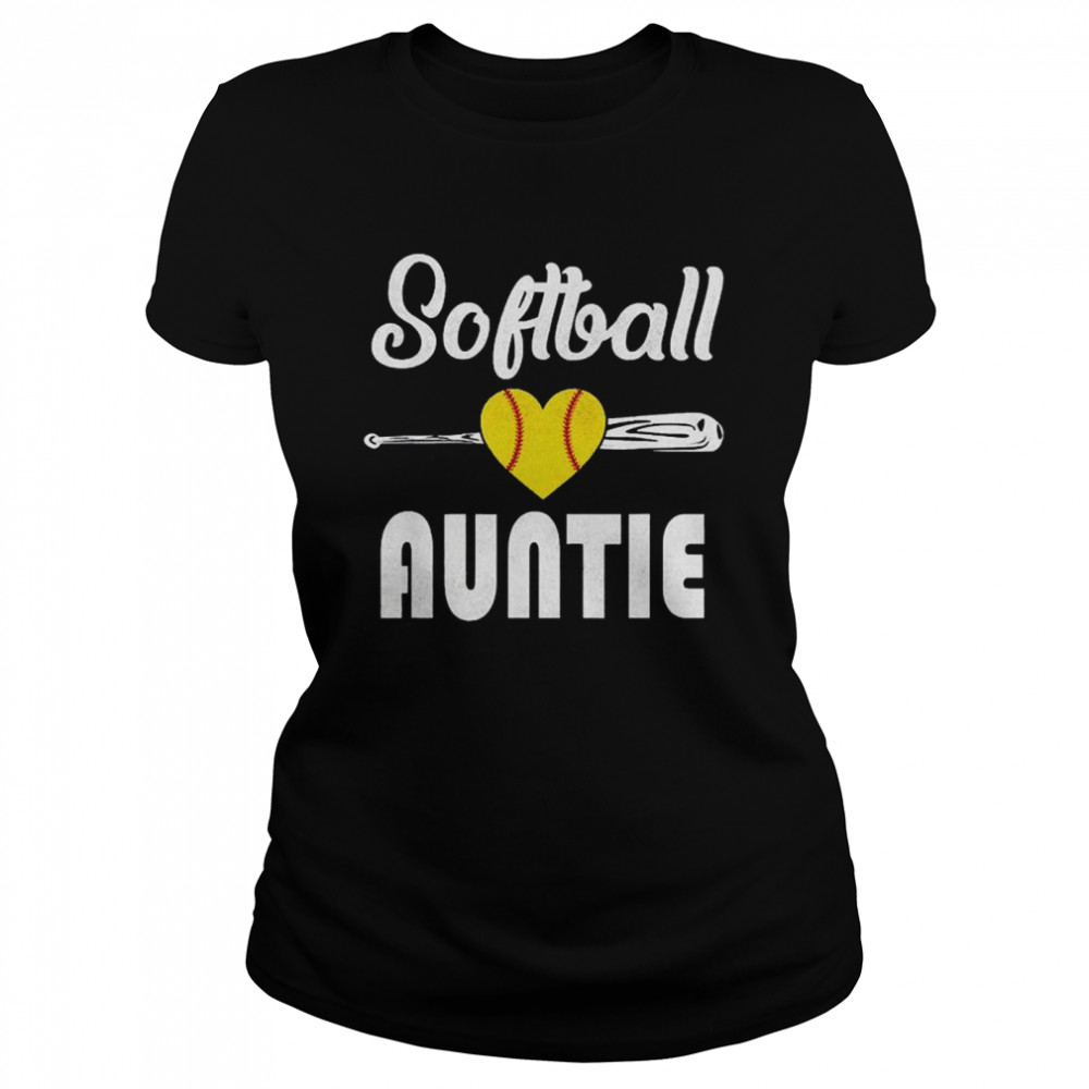 Auntie Softball Mother’s Day Classic Women's T-shirt