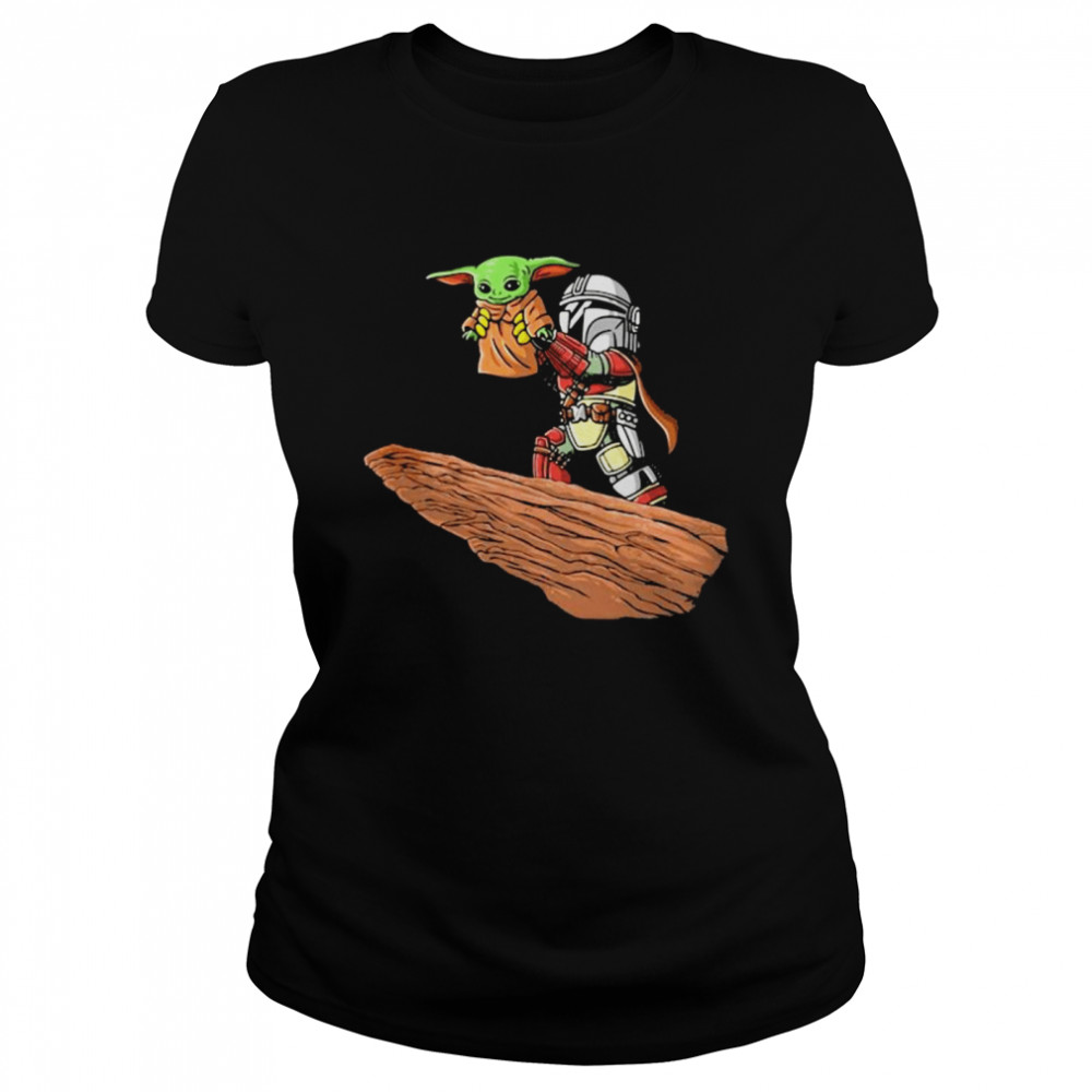 Baby Yoda The Mandalorian Star Wars Classic Women's T-shirt