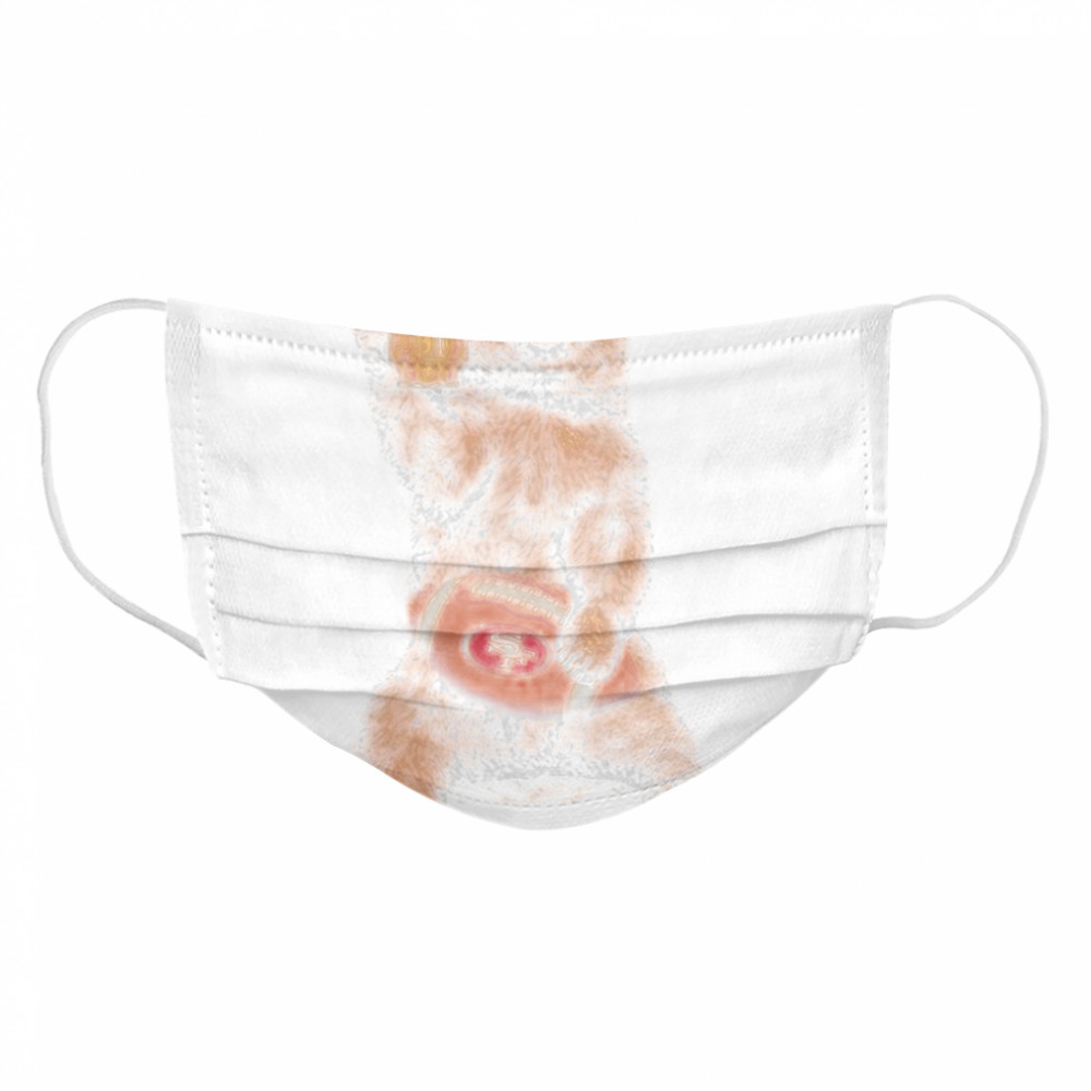 Bear Hug San Francisco 49ers Football Drink Beer Cloth Face Mask