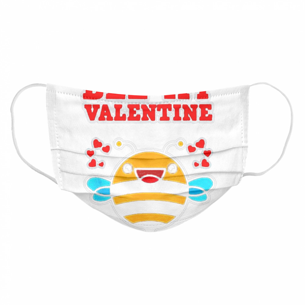 Bee My Valentine Cloth Face Mask