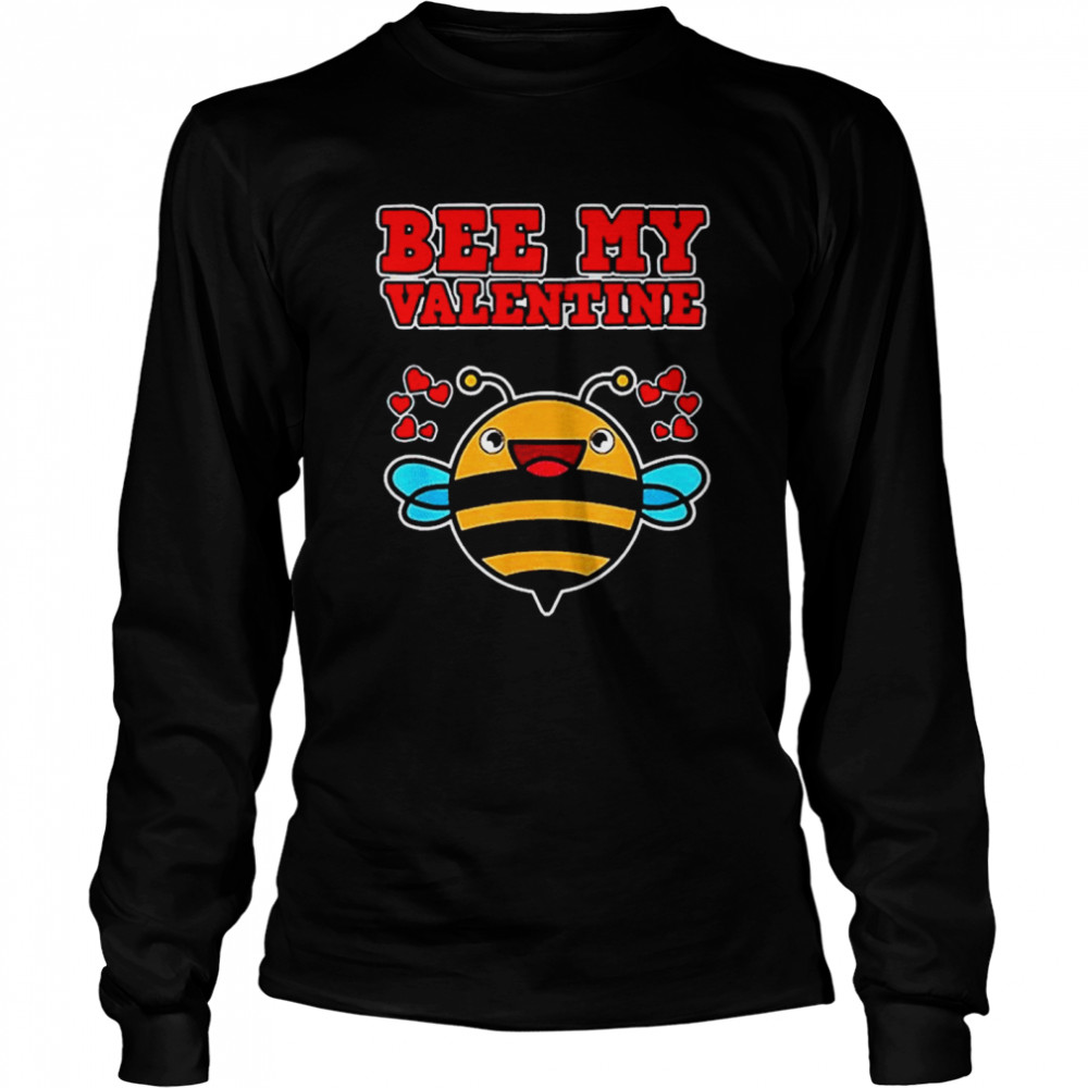 Bee My Valentine Long Sleeved T-shirt