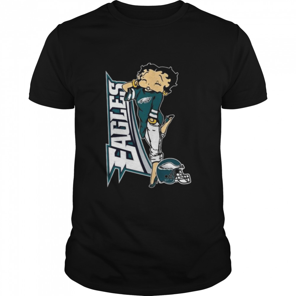 Betty Boop Philadelphia Eagles Football shirt