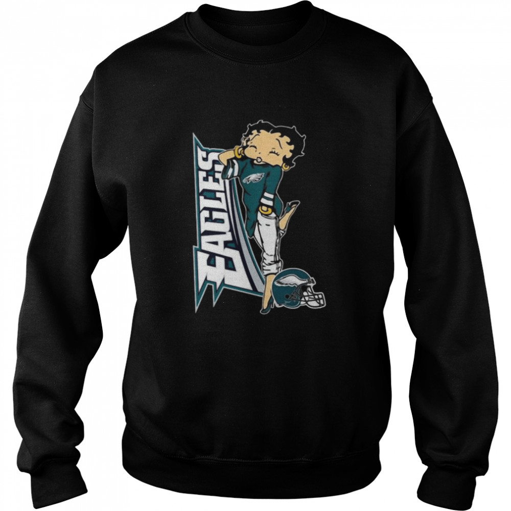 Betty Boop Philadelphia Eagles Football Unisex Sweatshirt
