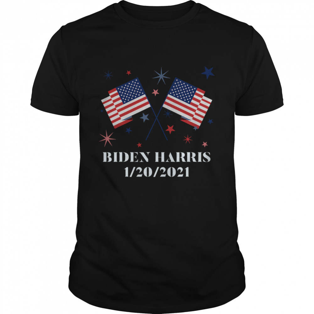 Biden Harris 1202021 Inauguration American Flags shirt