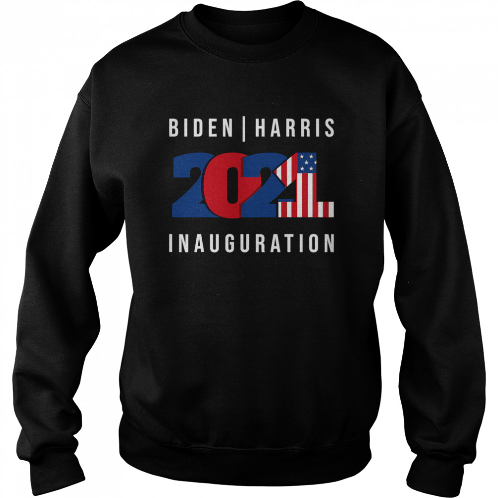 Biden Harris Inauguration 2021 Presidential American Flag Unisex Sweatshirt