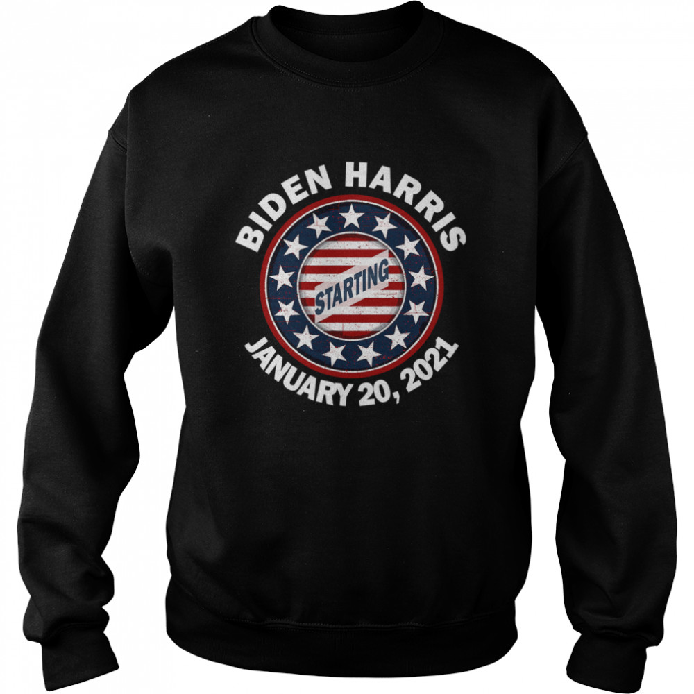 Biden Harris January Inauguration American Flag Unisex Sweatshirt