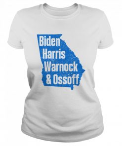 Biden Harris Warnock & Ossoff Senate Win In Georgia  Classic Women's T-shirt