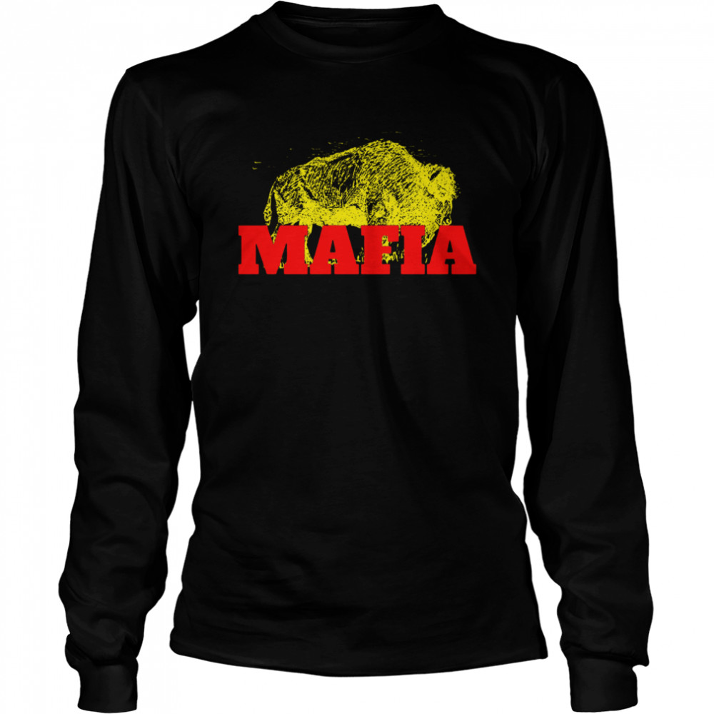 Bills Gold Mafia Long Sleeved T-shirt