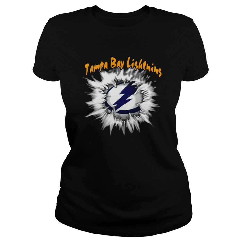 Blood inside Me Tampa Bay Lighting Classic Women's T-shirt