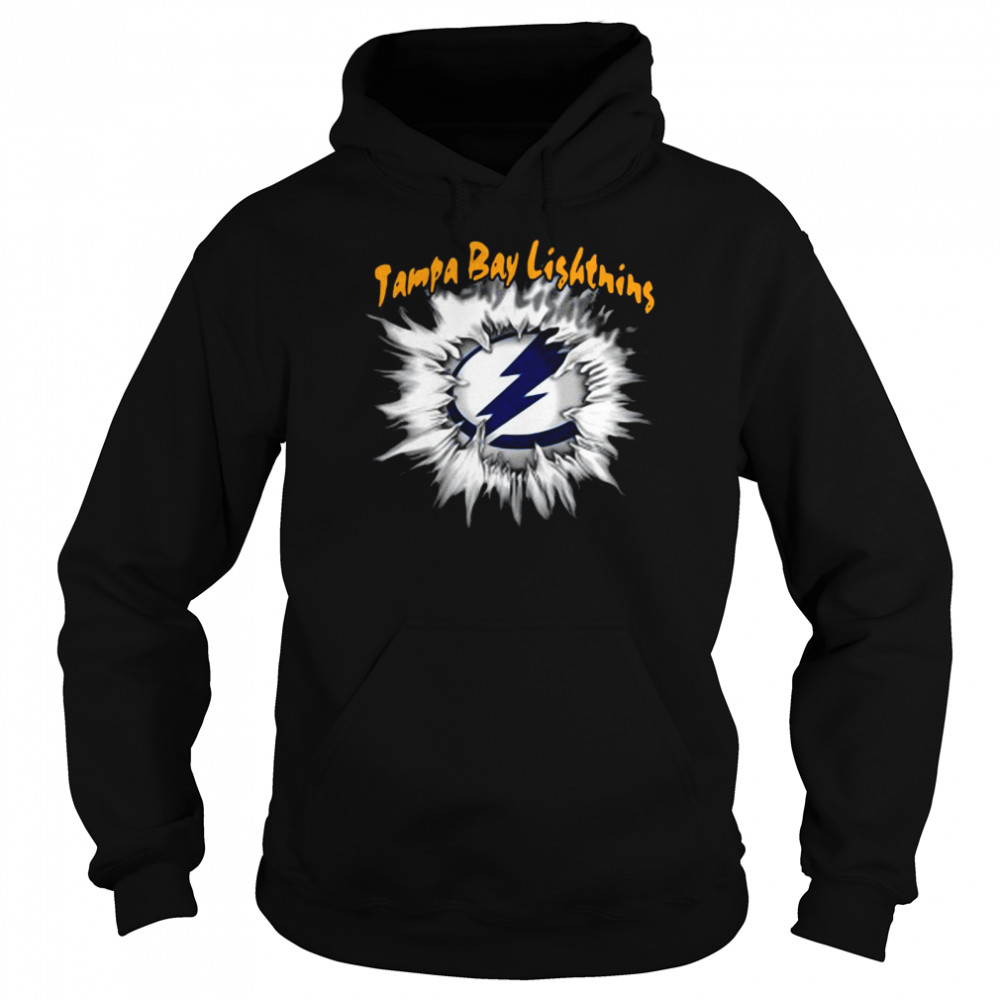 Blood inside Me Tampa Bay Lighting Unisex Hoodie