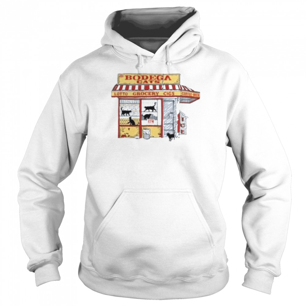Bodega cats storefront  Unisex Hoodie