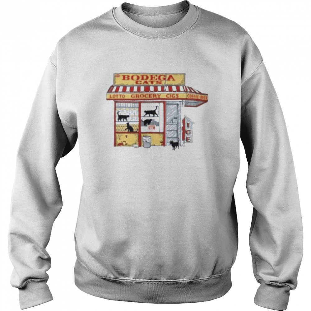 Bodega cats storefront  Unisex Sweatshirt