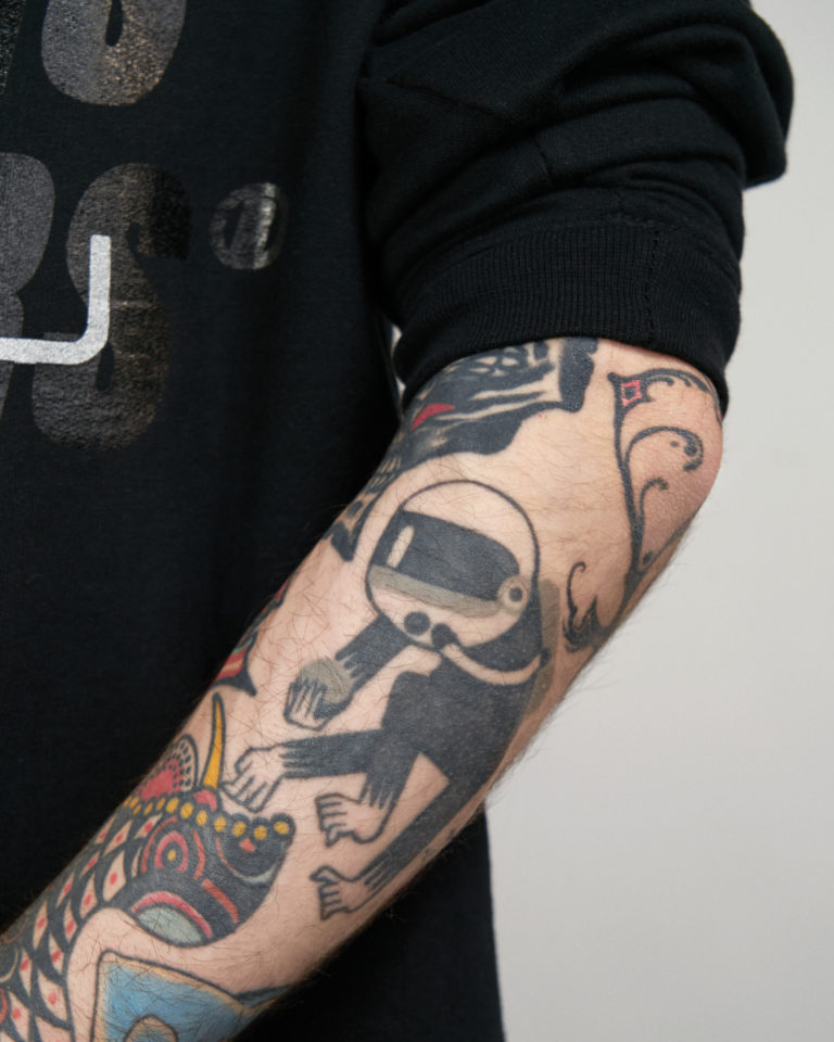 Tattoo Artist David Peyote on the Stories Behind His Tatts