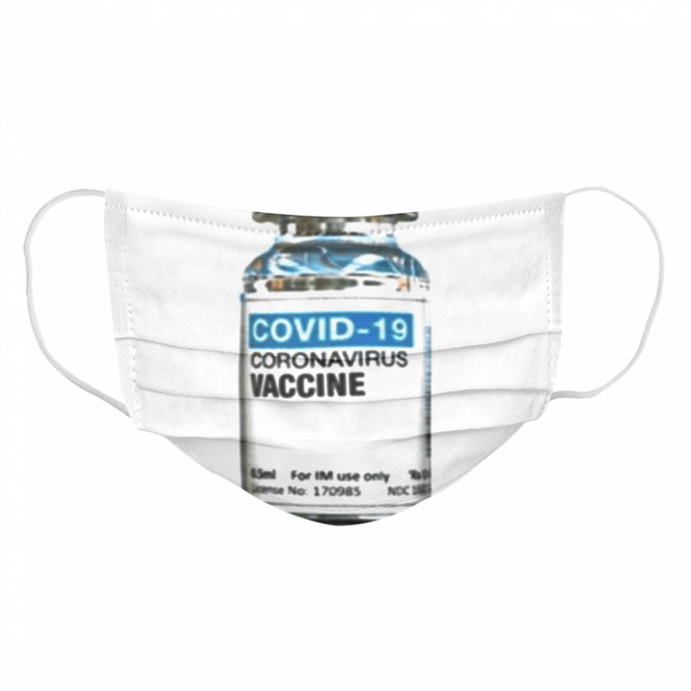 COVID-19 Coronavirus Vaccine bottle Cloth Face Mask
