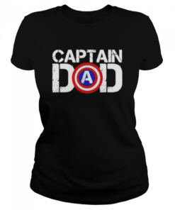 Captain America Dad Happy Father’s Day 2021  Classic Women's T-shirt
