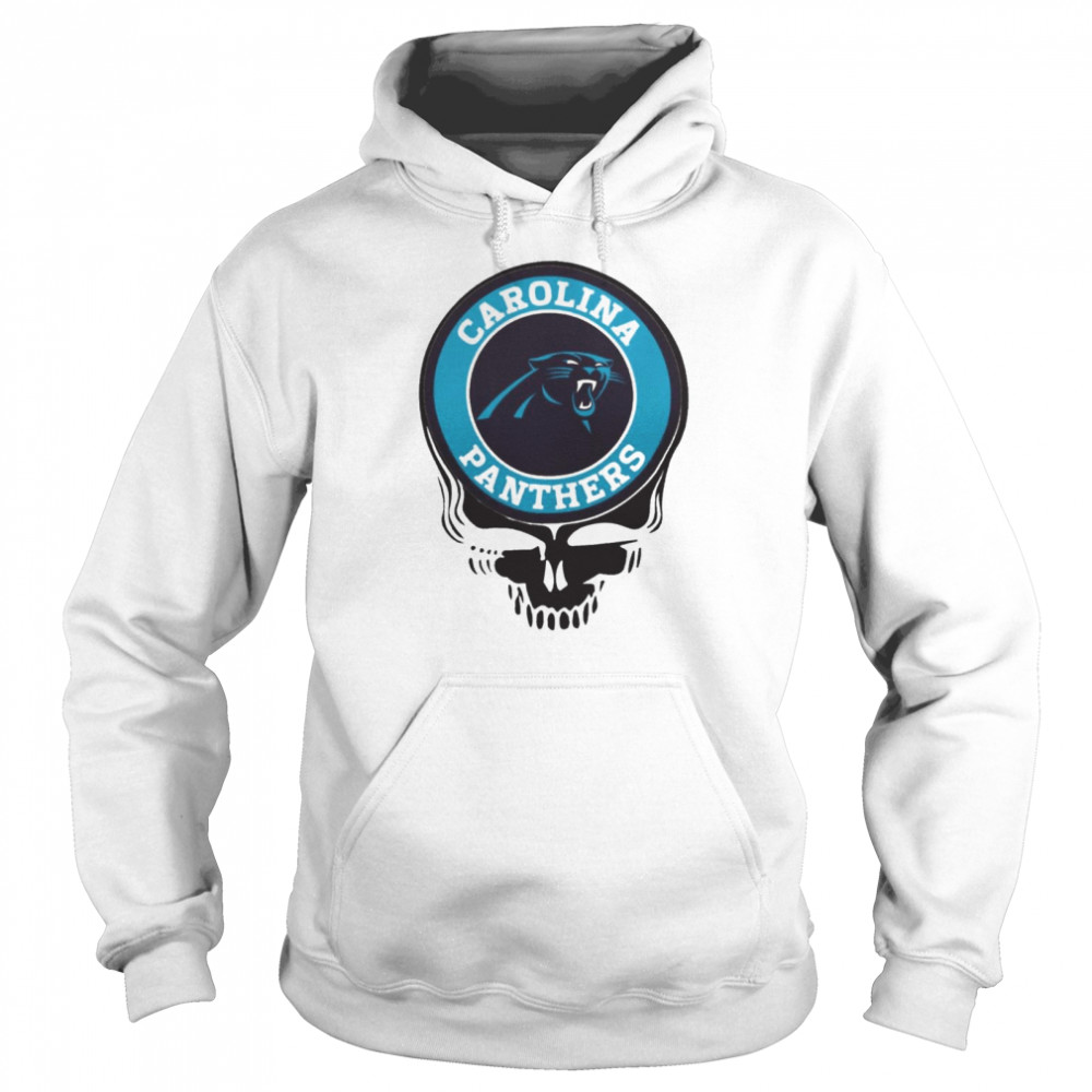 Carolina panthers football skull Unisex Hoodie