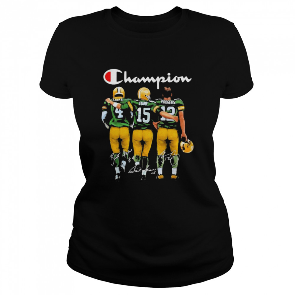 Champion Football Team Green Bay Packers Signature Classic Women's T-shirt