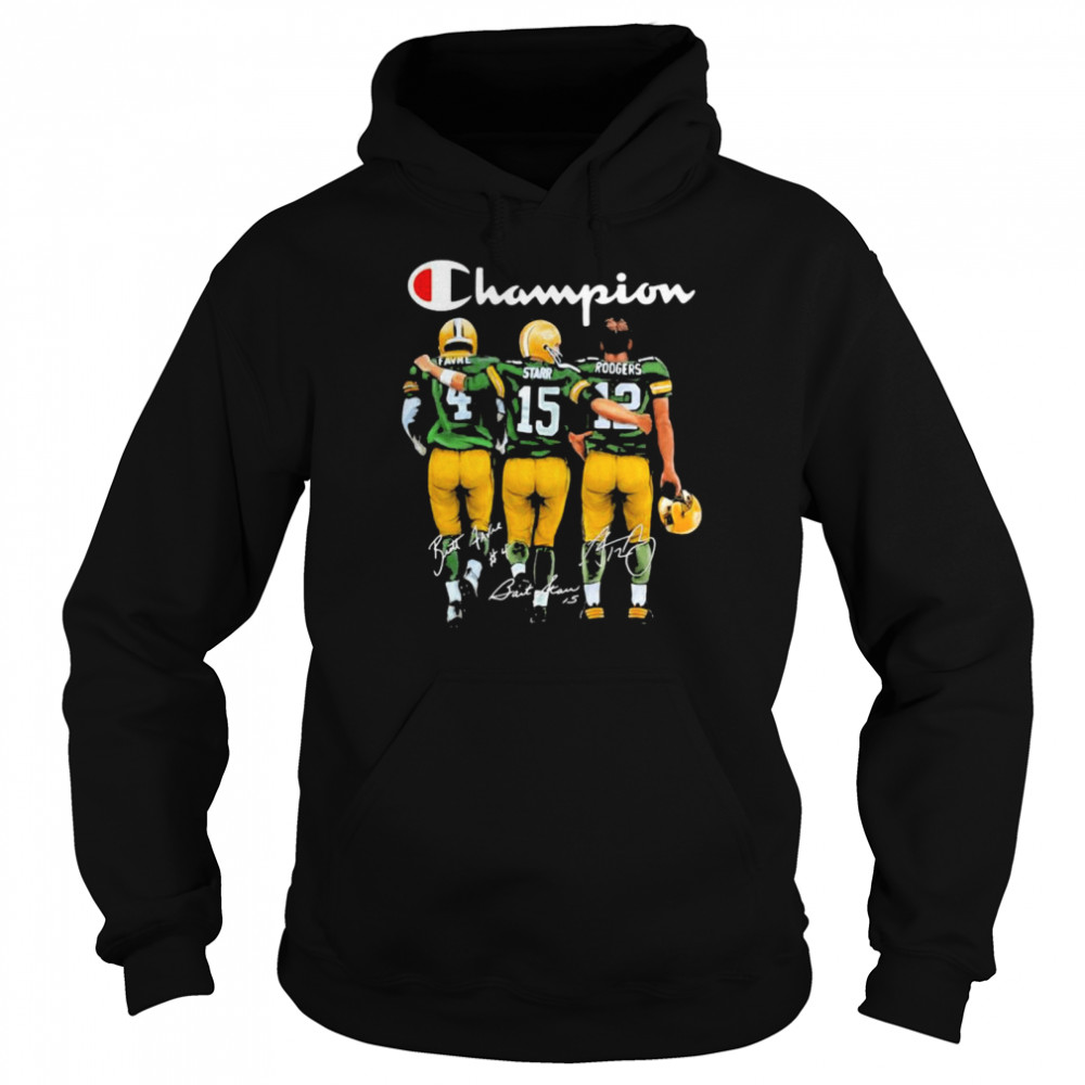 Champion Football Team Green Bay Packers Signature Unisex Hoodie
